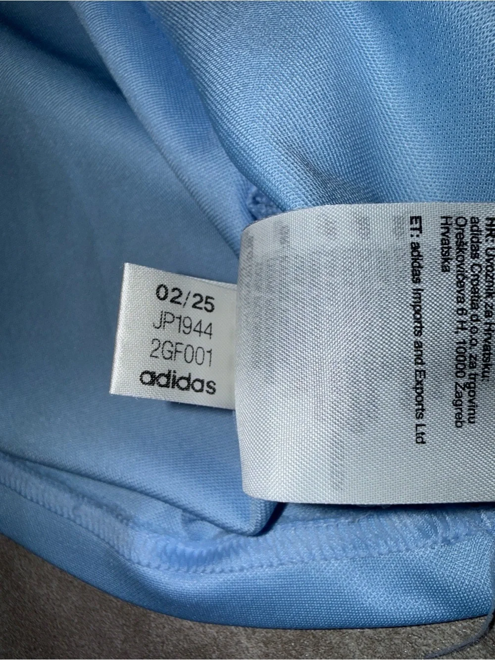 Adidas Golf Performance Polo Shirt Light Blue 2XL